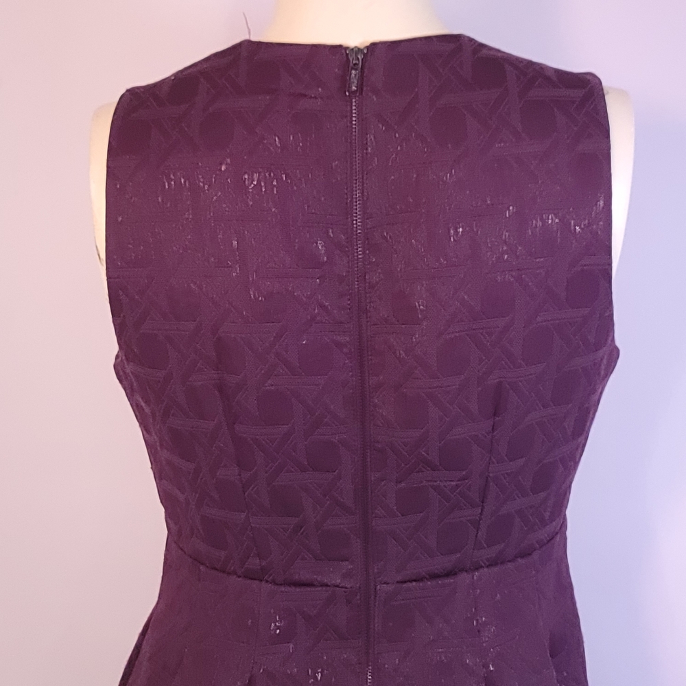 Kirna Zabete MiniDress VNeckTaperedMid Maroon SZ 6 - Picture 4 of 13
